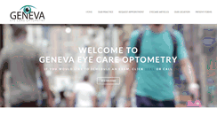 Desktop Screenshot of genevaeyecare.com